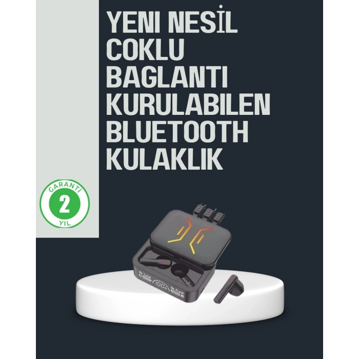 Nevamel Kablosuz Bluetooth 5.0 Kulaklık – 300mAh Şarj Kutusu