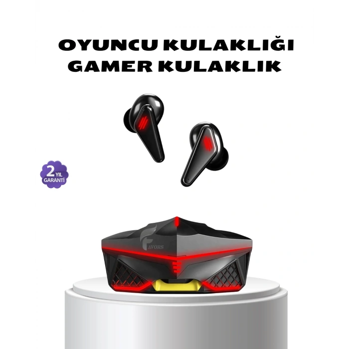 Nevamel® Kablosuz Bluetooth Kulaklık 5.0 Dokunmatik Kontrol Gürültü Engelleme