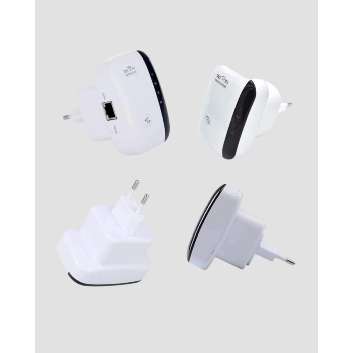 Nevamel® Kablosuz İnternet Genişletici 2.4GHz WiFi Repeater Kolay Kurulumlu
