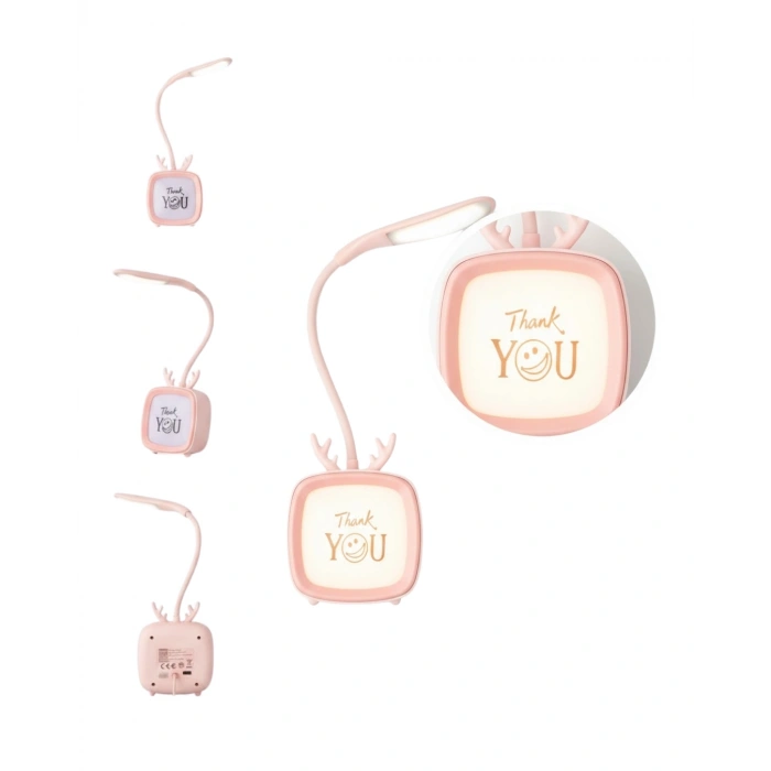 Nevamel® Kablosuz LED Masa ve Gece Lambası Dekoratif Şarjlı Tasarım