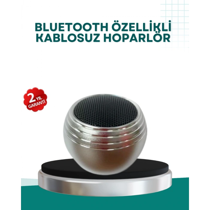 Nevamel® Kablosuz Mini Hoparlör Şarjlı TWS Destekli Kompakt Ses Sistemi