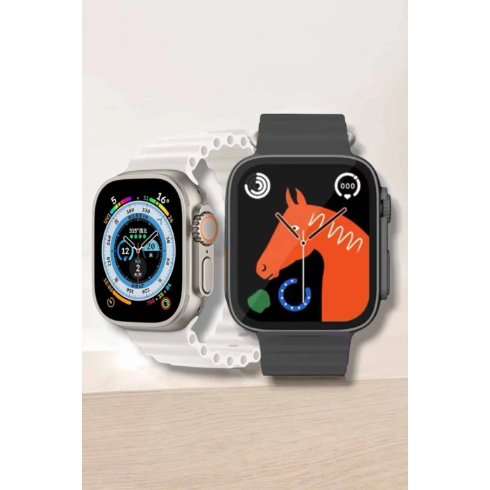 Nevamel Kablosuz Şarjlı Çağrı ve Müzik Kontrolü Sağlayan Akıllı Saat