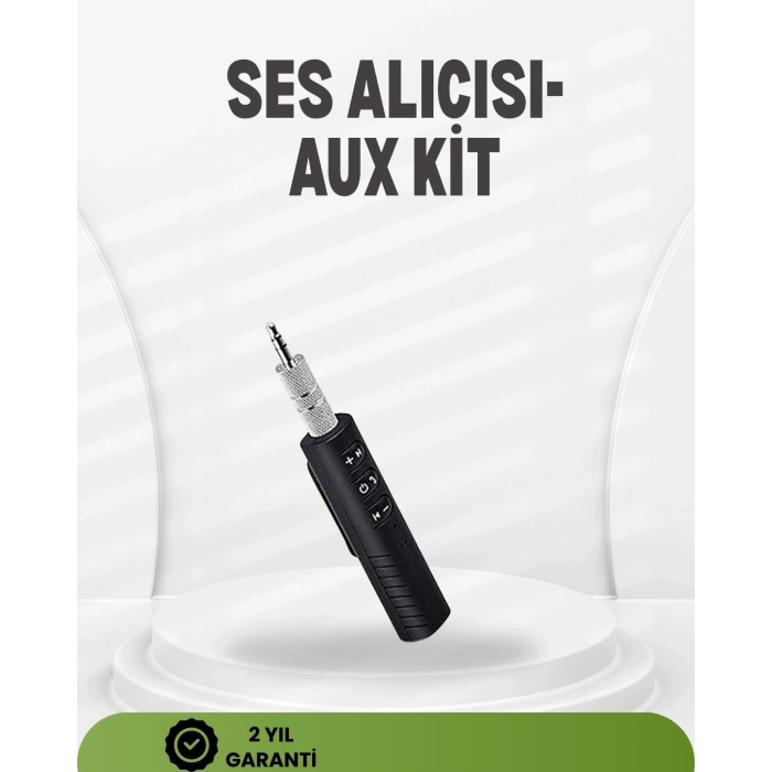 Nevamel Kablosuz Ses Çözümü – 3.5mm Jaklı Bluetooth Müzik Alıcısı