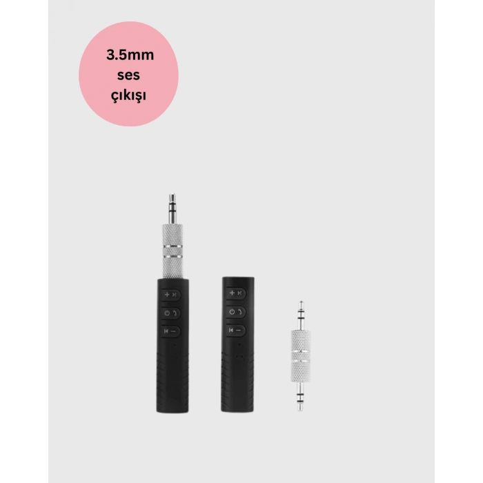 Nevamel Kablosuz Ses Çözümü – 3.5mm Jaklı Bluetooth Müzik Alıcısı