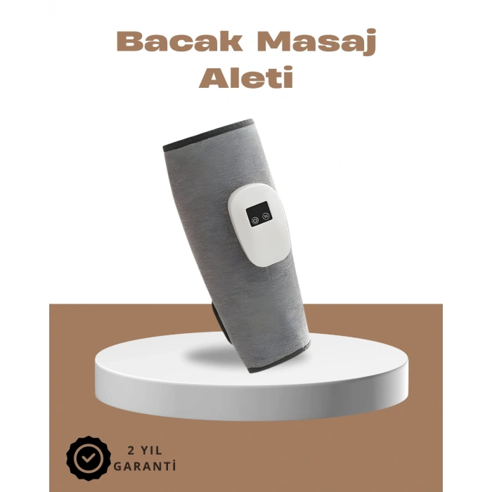 Nevamel® Kablosuz Titreşimli Baldır Masaj Aleti – Isıtmalı 3 Basınç Ayarlı Şarjlı ve Taşınabilir