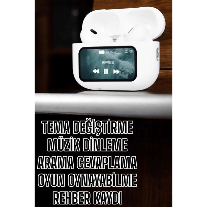 Nevamel Kablosuz Yeni Nesil Bluetooth Bağlantılı Dokunmatik Ekranlı Kulak İçi Pro