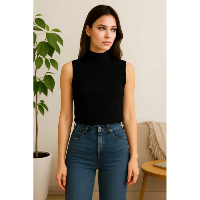 Nevamel Kadın Kolsuz Body (2 Adet)-(17952)