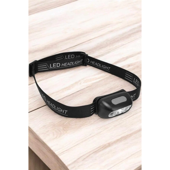 Nevamel Kafa Lambası Kamp Lambası Led Işık Şarjlı Ayarlanabilir