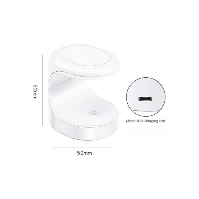 Nevamel Kalıcı Oje Kurutucu Mini UV Işınlı Taşınabilir Hızlı ve Pratik Oje Kurutucu