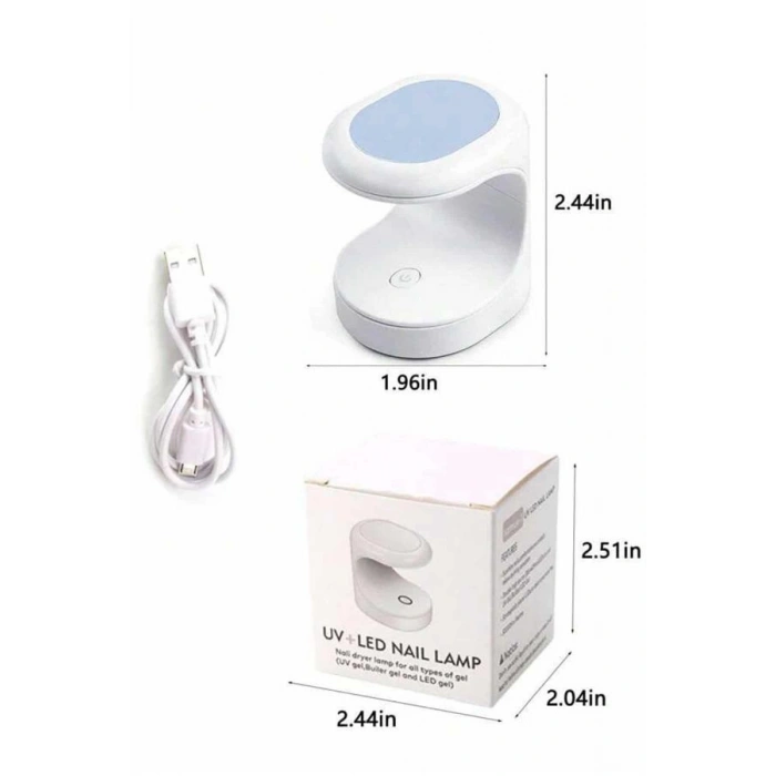 Nevamel Kalıcı Oje Kurutucu UV Led Teknolojisi Taşınabilir Mini Tırnak Kurutucu