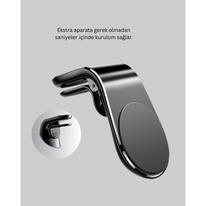 Nevamel Kalorifer Izgaralı Manyetik Telefon Tutucu – Sarsıntı Geçirmez