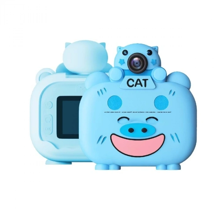 Nevamel Kameralı Fotoğraf Yazıcısı Mavi Renk