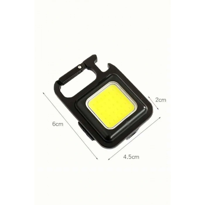 Nevamel Kamp Çadır Lambası Şarjlı El Feneri Işıldak Anahtarlık Mini Mıknatıslı