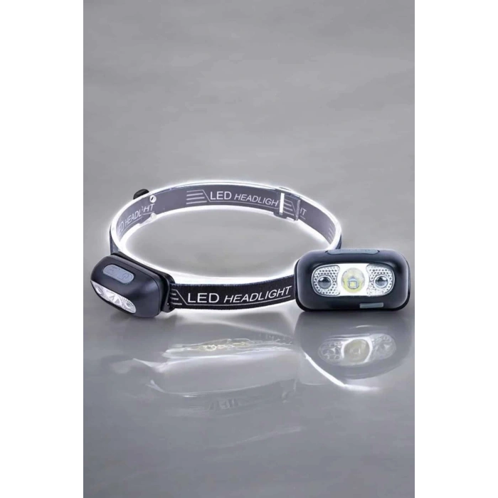 Nevamel Kamp Lambası Led Işık Kafa Lambası Balıkçı Lambası Ayarlanabilir