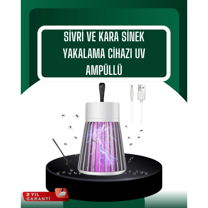 Nevamel Kamp ve Bahçe İçin Şarjlı Böcek Kovucu Lamba