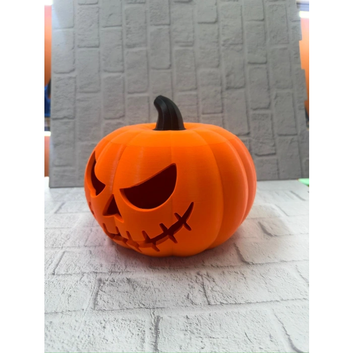 Nevamel® Kapaklı Balkabağı Dekor Kutusu 21×15 cm Halloween Temalı Saklama