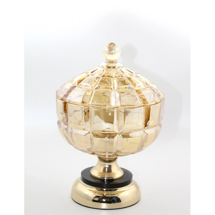 Nevamel Kapaklı Cam Şekerlik Model 2