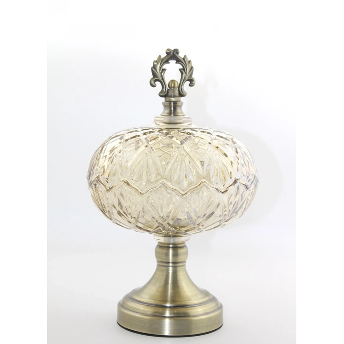 Nevamel Kapaklı Cam Şekerlik Model 3