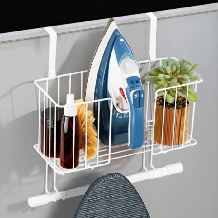 Nevamel® Kapı Arkası Ütü ve Ütü Masası Askısı Organizer