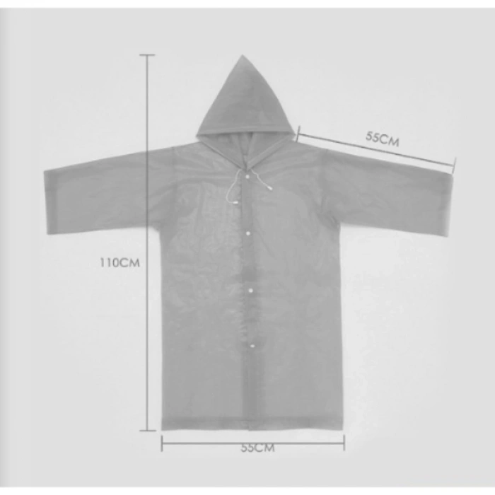 Nevamel Kapüşonlu Çocuk Yağmurluk