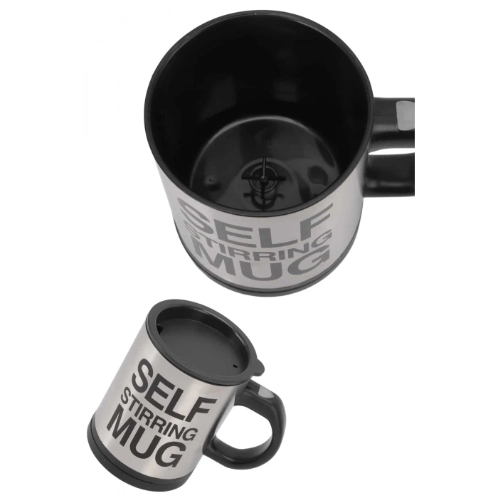 Nevamel Karıştırıcı Özellikli Mikser Kupa Bardak Kompakt Taşınabilir Mug