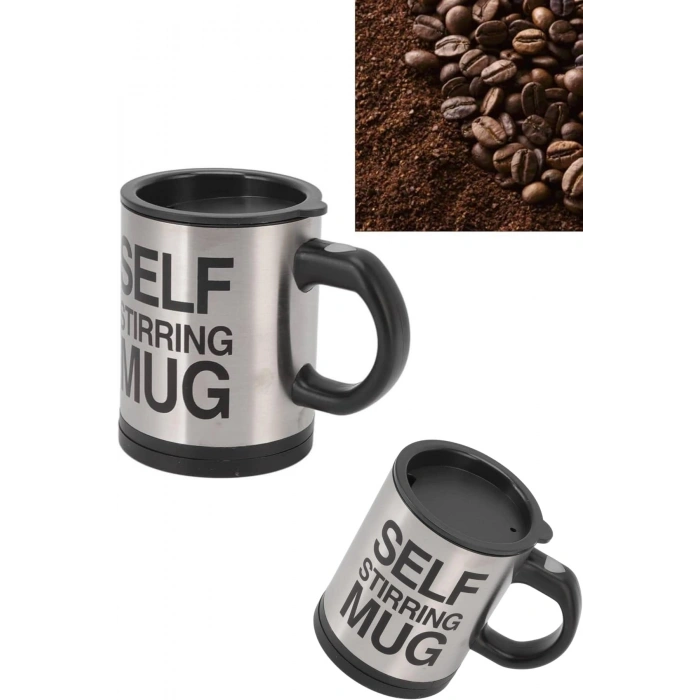 Nevamel Karıştırıcı Özellikli Mikser Kupa Bardak Termos Bardak