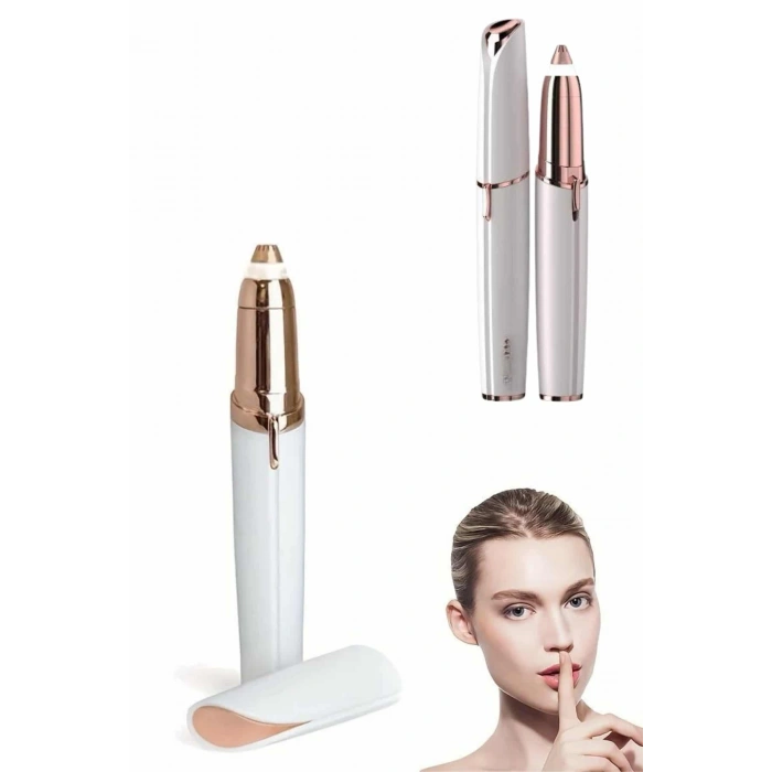 Nevamel Kaş Bıyık Epilasyon Aleti İnce Uçlu Yüz Için Tüy Alıcı Pilli