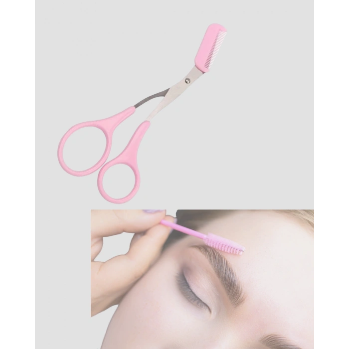 Nevamel Kaş Düzeltme Makası Taraklı – Profesyonel ve Pratik Kaş Bakımı