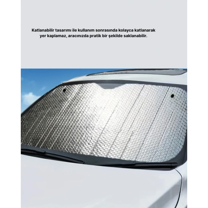 Nevamel® Katlanabilir Araba Güneşliği – UV Işınlarına Karşı Maksimum Koruma