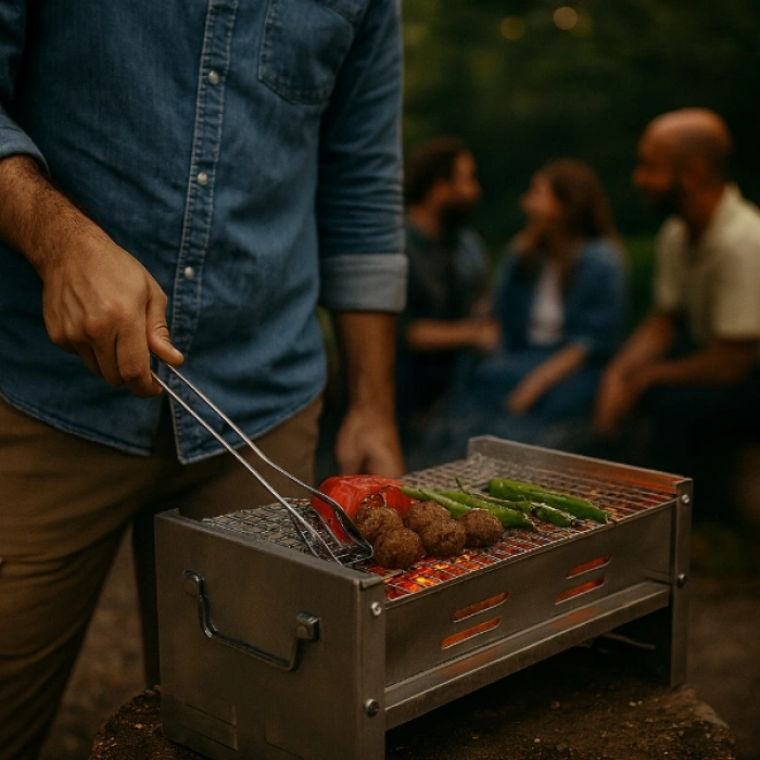 Nevamel Katlanabilir Mangal