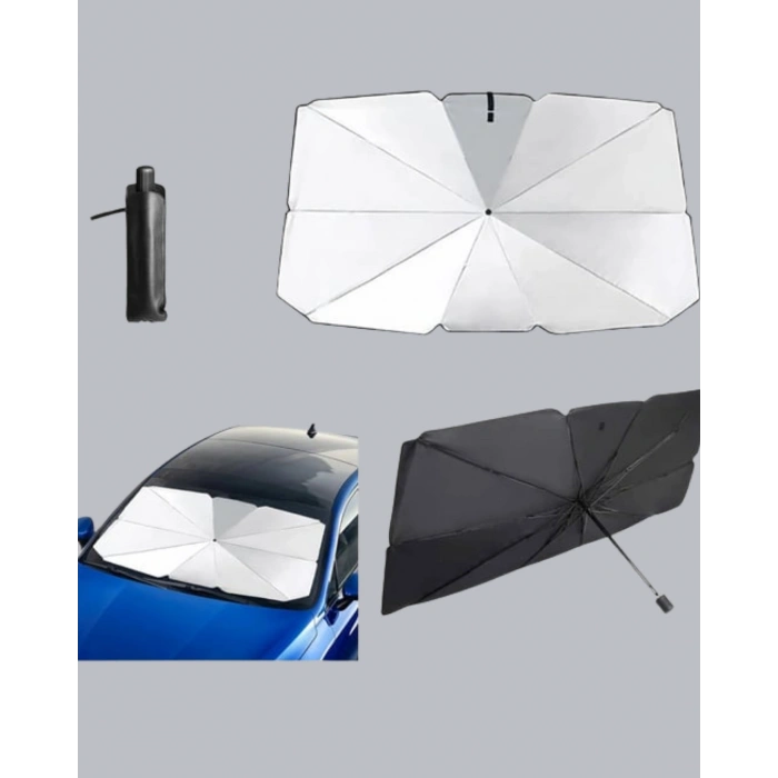 Nevamel Katlanabilir Oto Güneşlik – Pratik Dayanıklı UV Koruyucu Tasarım
