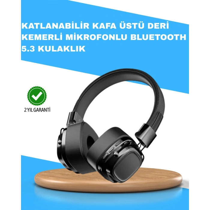 Nevamel Katlanabilir Tasarımlı Taşınabilir Kablosuz Müzik Kulaklığı