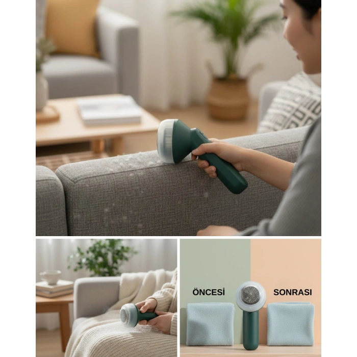 Nevamel® Kazak Battaniye ve Perde İçin Tüy Alma Cihazı