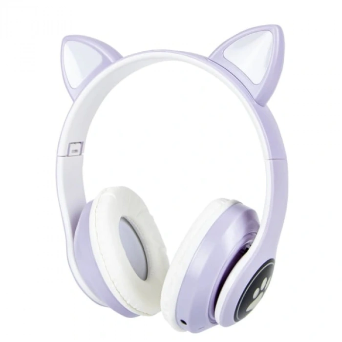 Nevamel Kedi Figürlü Bluetooth Kulaklık