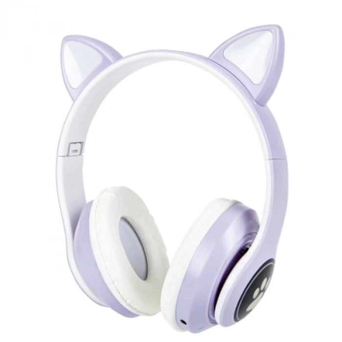 Nevamel Kedi Figürlü Bluetooth Kulaklık