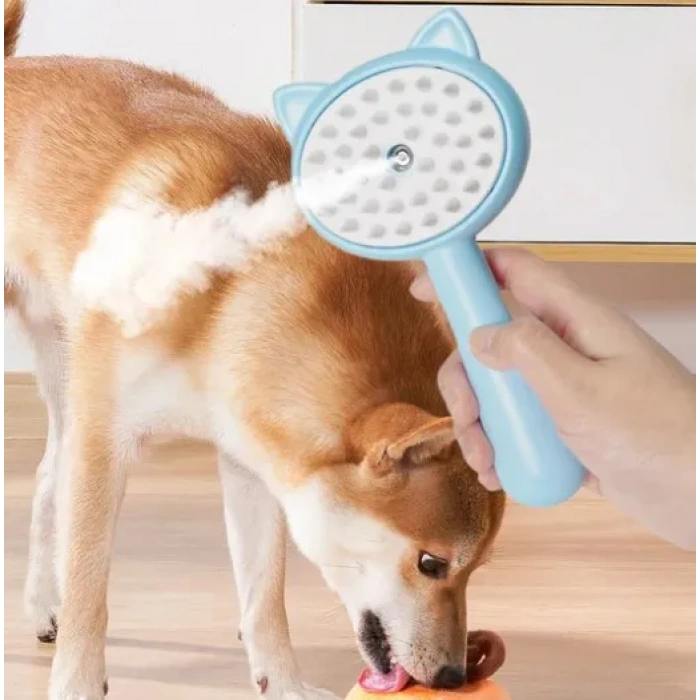 Nevamel Kedi ve Köpekler İçin Buharlı Masaj Tarağı