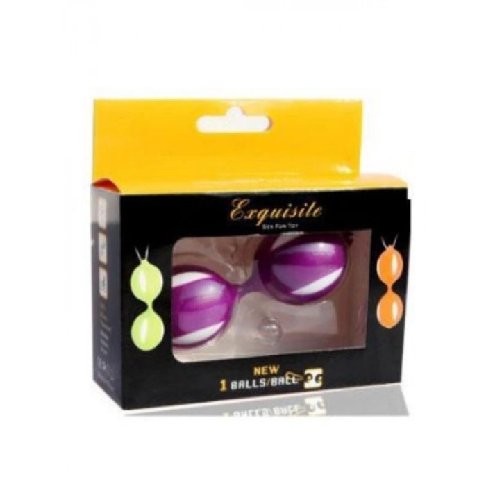 Nevamel® Kegel Egzersiz Topları Mor