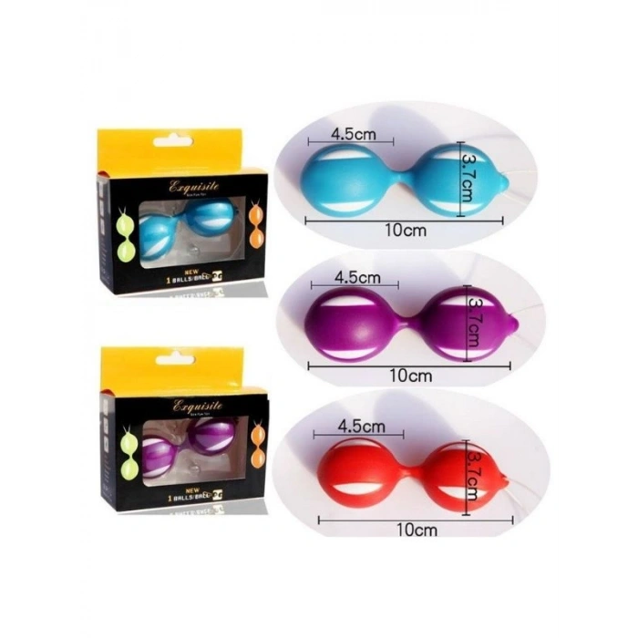Nevamel® Kegel Egzersiz Topları Mor
