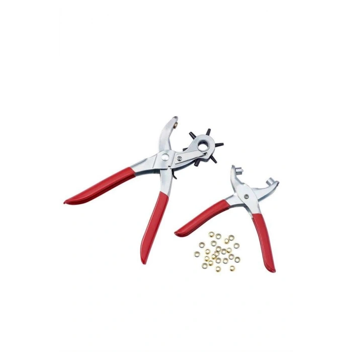 Nevamel Kemer Delme Makinesi Aleti Kemer Delme Pensi Kumaş Kemer Ayakkabı Deri