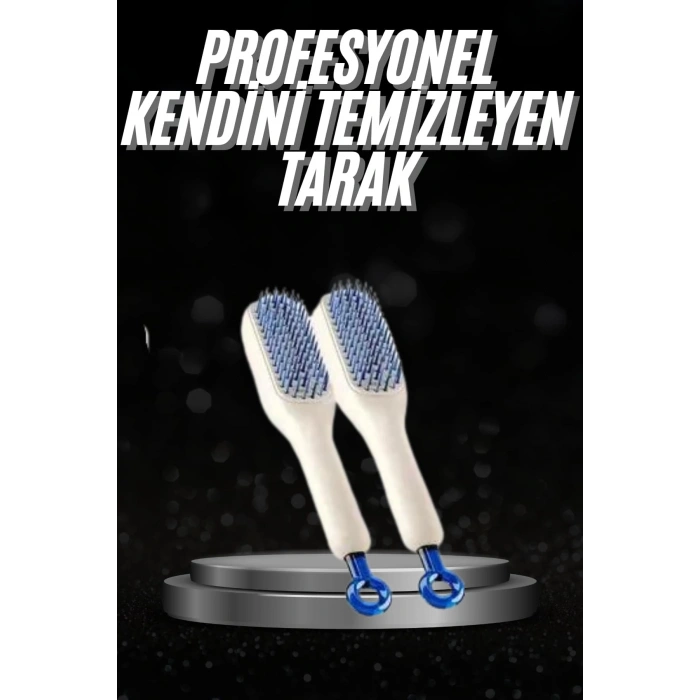 Nevamel® Kendi kendini Temizleyebilen Hijyenik Saç Fırçası Anti-Statik Teknolojisi