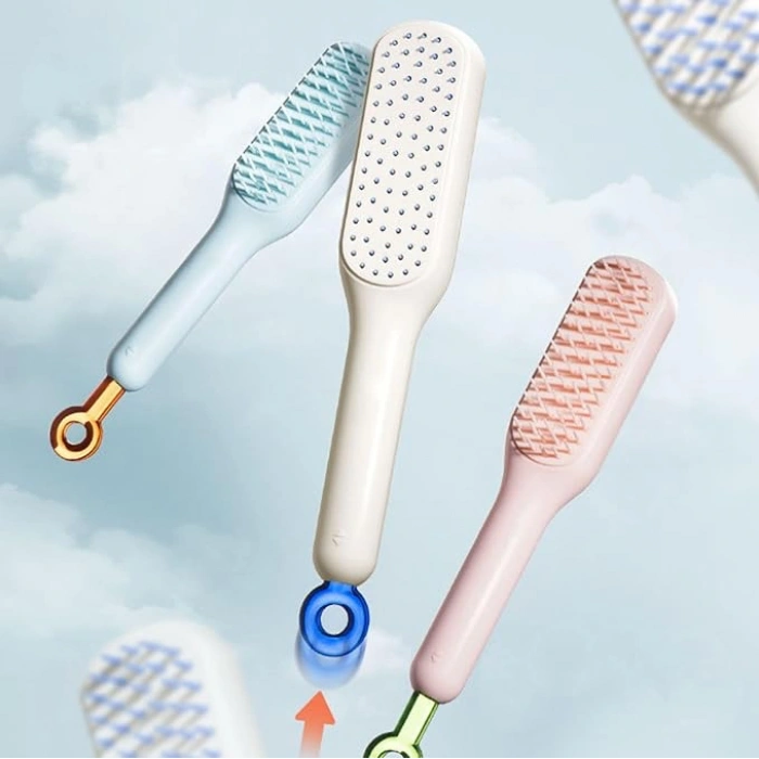 Nevamel Kendini Temizleyen Saç Tarağı