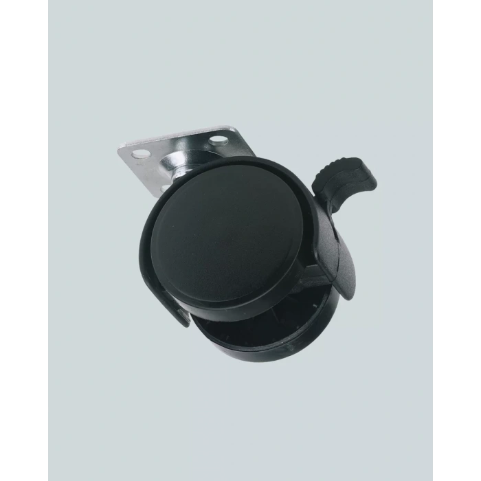 Nevamel® Kilitli 4 cm Tekerlek Ayak 4’lü Set Zemin Koruyucu