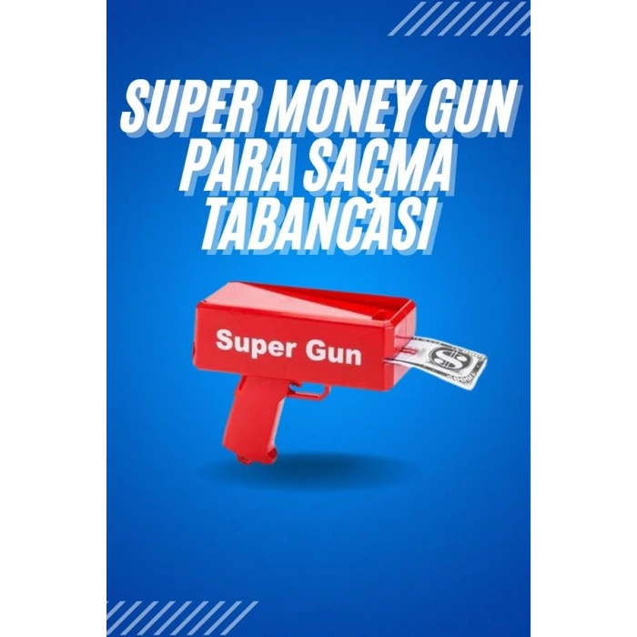 Nevamel Kırmızı Çocuklara Özel Para Fırlatma Makinesi Para Saçma Tabancası