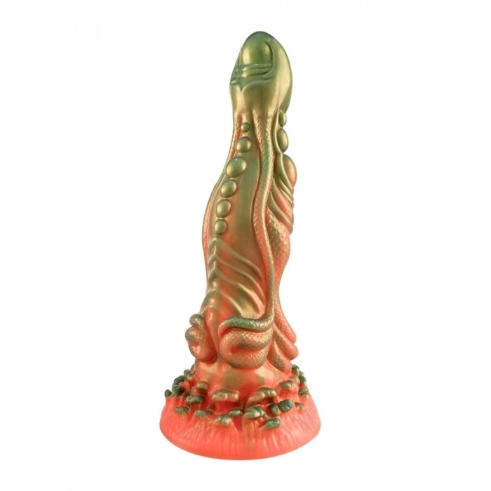 Nevamel® Kırmızı Yeşil Canavar Dildo Model 5