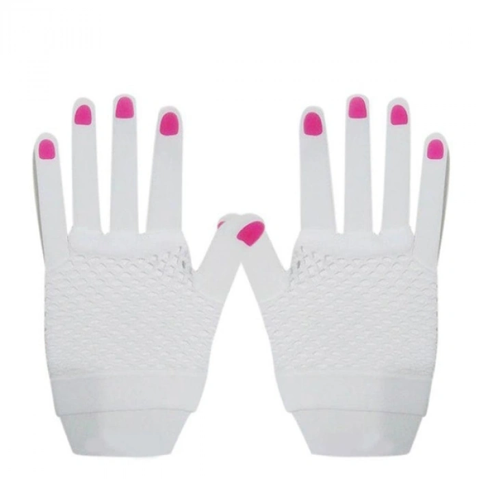 Nevamel Kısa Beyaz File Eldiven