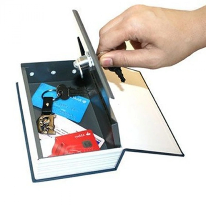 Nevamel Kitap Görünümlü Gizli Kasa