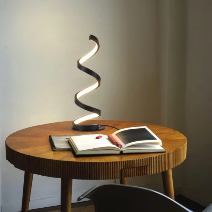 Nevamel Kıvrımlı Spiral Gece Lambası