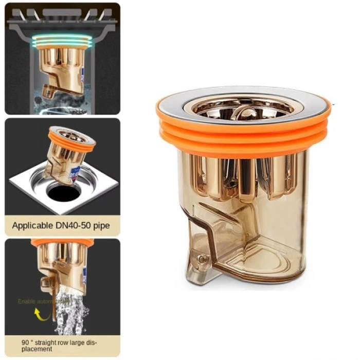 Nevamel Koku ve Geri Akış Önleyici Gider Aparatı