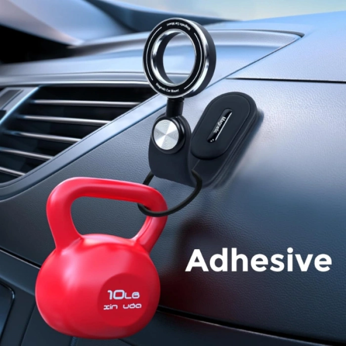 Nevamel Kompakt Dayanıklı Manyetik Araç İçi Telefon Tutucu