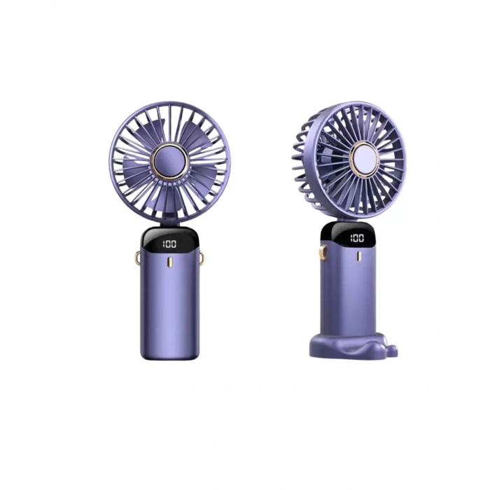 Nevamel® Kompakt ve Güçlü Turbo Motorlu Şarjlı Fan